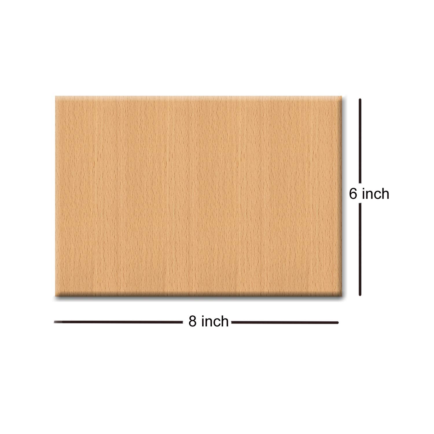 Gftbx Personalized Engraved Marriage Gifts For Couples Wooden Photo Plaque (8 X 6 Inches, Brown)